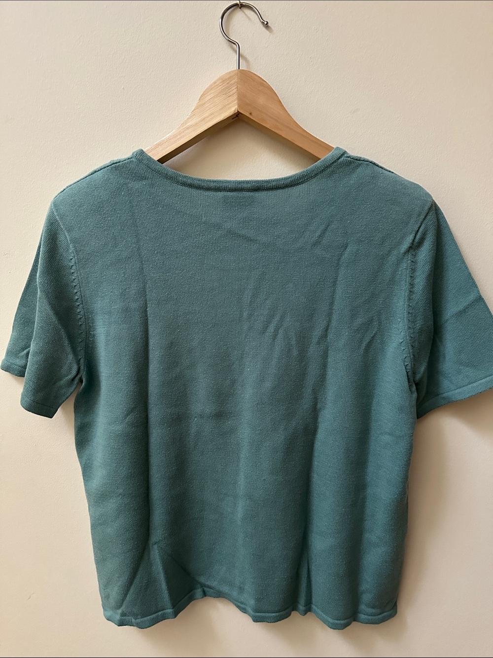 Koret Seafoam Short Sleeve Textured Tee - Picture 2 of 4
